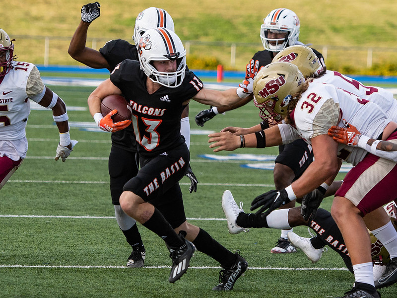 Falcons first home game - Odessa American