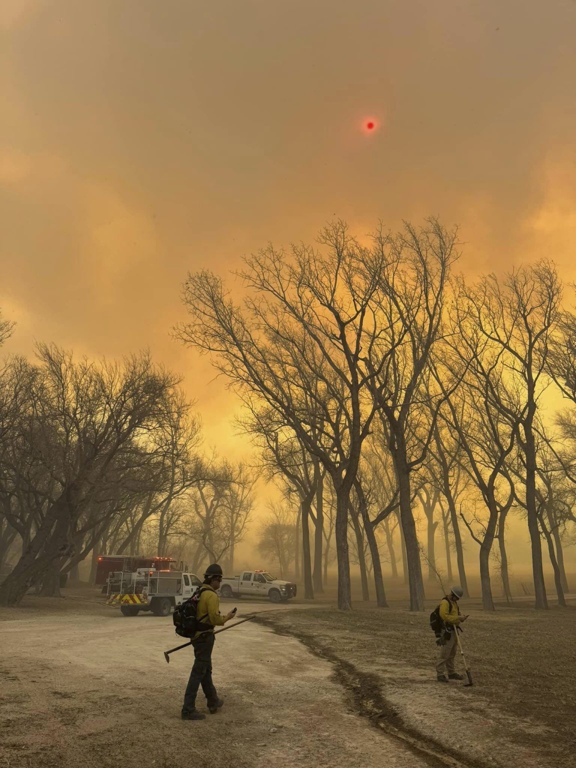 Rapidly Expanding Wildfires In The Texas Panhandle Prompt Evacuations Odessa American